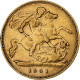 Grande-Bretagne, Victoria, 1/2 Sovereign, 1901, Or, TTB+, KM:784 - 1/2 Sovereign