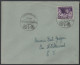 LUXEMBOURG OCCUPATION ALLEMANDE - III REICH / 1942 OBLITERATION ILLUSTREE SUR LETTRE (ref 4540) - 1940-1944 German Occupation