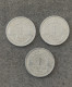 Lot De 3 Pièce De 1 FRANC 1948 REPUBLIQUE FRANCAISE - 1 Franc