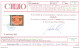 1892 SAN MARINO, N. 10, 10 Cent Su 20 Cent Rosso - Tripla Soprastampa - Certificato Cilio - MLH* - Non Catalogato - Errors, Freaks & Oddities (EFO)