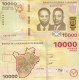 BURUNDI 100 500 1000 2000 5000 10000 FRANC 2018 2021 P-44 50 51 52 53 54 UNC SET - Burundi