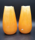 2x Mini Vase J. M. F. MASSIER  Vallauris 1950  Soliflores+ Cigale Barbotine  Ht 13cm #210301 - Vallauris (FRA)