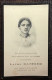 Doodsprentje Avec Photo Souvenir Décès Mlle Laure Danhier ( Angreau 1894 - 1916) Photographe O Bonbled à St-Ghislain - Décès