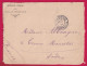 SAIGON CENTRAL COCHINCHINE 1904 12EME REG INFANTERIE COLONIALE LE MEDECIN MAJOR POUR CENNES MONESTIES AUDE LETTRE - Briefe U. Dokumente