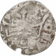 France, Charles IV, Double Parisis, 1323-1328, Billon, B+, Duplessy:244b - 1322-1328 Charles IV The Fair