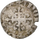 France, Charles IV, Double Parisis, 1323-1328, Billon, B+, Duplessy:244b - 1322-1328 Karel IV De Schone