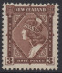 NEW ZEALAND 1935 PICTORIALS  " 3d  WAHINE " STAMP MVLH . - Unused Stamps