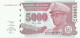 Zaïre - 5000 Nouveaux Zaïres - 30.1.1995 - Pick 69 - Unc. - Sign. 11 - Prefix DA , Sufix T - Mobutu - 5.000 - Zaire
