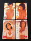 Mint Singapore SMRT TransitLink Metro Train Subway Ticket Card, Triumph Bra 2, Set Of 4 Mint Cards With Folder - Singapour