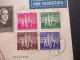 Belgien 1955 Tuberkulose Mi.Nr.1028 - 1034 Satzbrief Umschlag / FDC Antituberculeux Einschreiben Eupen 1 - Storia Postale