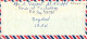 Iraq Air Mail Cover Sent To Denmark 1986 (the Cover Is Folded) - Iraq