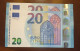 2x 20 EURO FRANCE - U034 A5 - A6 - See Serial Numbers - NEUF - UNC - 20 Euro