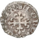 France, Charles IV, Double Parisis, 1323-1328, Billon, TB+, Duplessy:244b - 1322-1328 Charles IV Le Bel