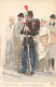 UNIFORME GENDARMERIE - GARDE REPUBLICAINE - GARDE à PIED - GRANDE TENUE- Ill; M. TOUSSAINT - CARTE TRES BON ETAT - Police - Gendarmerie