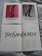 Delcampe - 2 Grands Livrets YVES SAINT LAURENT 1993 1994 Bas Et Collants Concept Modèles ++ - Fashion