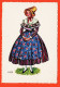 05343 ● LORRAINE Près METZ Costume Traditionnel Illustration MATEJA 1950s BELLE-FRANCE PARIS 548 - Lorraine