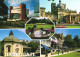 HARROGATE, YORKSHIRE, MULTIPLE VIEWS, ARCHITECTURE, PARK, STATUE, FOUNTAIN, ENGLAND, UNITED KINGDOM, POSTCARD - Harrogate