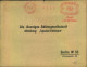 1927, Fernbrief Mit Absenderfreistempel Der Stadt SAARBRÜCKEN - Storia Postale