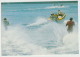 Australia VICTORIA VIC Water Skiing Rose Series No.1443 Postcard C1970s - Sonstige & Ohne Zuordnung