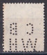 Grande Bretagne - 1911 - 1935 -  George  V  -  Y&T N °  189  Perforé  C B  /  W H - Perforés