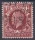 Grande Bretagne - 1911 - 1935 -  George  V  -  Y&T N °  189  Perforé  H Courbé - Perfins