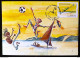 Delcampe - Brazil Maximo Postcard 290A World Cup Art Of Footaball CBC MT - Maximumkarten