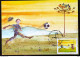 Delcampe - Brazil Maximo Postcard 290A World Cup Art Of Footaball CBC MT - Maximumkarten