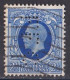 Grande Bretagne - 1911 - 1935 -  George  V  -  Y&T N °  191  Perforé  F F C - Perforés