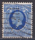 Grande Bretagne - 1911 - 1935 -  George  V  -  Y&T N °  191  Perforé  F F C - Perfins