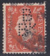 Grande Bretagne - 1911 - 1935 -  George  V  -  Y&T N °  212  Perforé  B / B K - Perfins