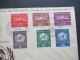 Schweiz 1955 UNO Nations Unies FDC 10 Jahre Vereinte Nationen Mi.Nr.22 / 27 Nach Menden Sauerland Gesendet - ONU