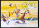 Delcampe - Brazil Maximo Postcard 290A World Cup Art Of Football CBC MT - Maximumkaarten