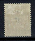 Andorra 1931/32 Yv.  TX 16a*  MH (2 Scans) (Recouvrements) - Ungebraucht