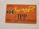 JORDAN-(JO-JPP-0003)-ORANGE-(2)-(JOD 5)-(tirage-1.000)-used Card - Jordania