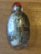 Trois Tabatières Décor érotique Asie Snuff Bottle Curiosa Flacon à Tabac En Verre Peint - Art Asiatique