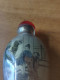 Delcampe - Trois Tabatières Décor érotique Asie Snuff Bottle Curiosa Flacon à Tabac En Verre Peint - Art Asiatique