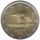 LE20015.3 - LETTONIE - 2 Euros Commémo. La Cigogne Noire - 2015 - Lettland