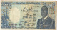 REP. CENTRAFRICAINE 1000 FRANCS 01.01.1988 # N.05 571494 P# 16 ELEPHANT - Central African Republic