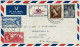 Neuseeland / New Zealand 1953, Luftpostbrief Coronation Mail Wellington - Baden (Schweiz), Via London - Cartas & Documentos