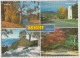 Australia VICTORIA VIC Multiviews Of BRIGHT Mt Buffalo Nucolorvue 12BR001 Postcard C1980s - Andere & Zonder Classificatie