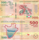 BURUNDI 500 FRANCS 2018 P 50 Lot X5 UNC Notes - Burundi