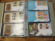 Delcampe - Album With Envelopes FDC Netherlands, UN, Australia, Monaco, St. Vincent, Hungary, Maldives, South Africa, - Collections (en Albums)