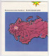 Soviet Russia USSR Airline Carrier AEROFLOT Airplane Airplanes Jet Fleet Folding Brochure 1970s (4733) - Pubblicità