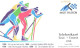 Estonia:Used Phonecard, Eesti Telefon, 30 EEK, Tartu Marathon, Skiing Competition, 1998 - Deportes