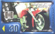 Estonia:Used Phonecard, Eesti Telefon, 30 EEK, Motorbike, 1997 - Motos