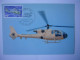 Avion / Airplane / SUD-AVIATION / Helicopter / Gazelle / Carte Maximum - Helicopters