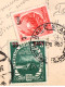 ROMANIA : 1952 - STABILIZAREA MONETARA / MONETARY STABILIZATION - POSTCARD MAILED With OVERPRINTED STAMPS - RRR (an187) - Storia Postale