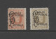 Spoorwegzegel Nr TR168/69* Met Plakker - Postfris