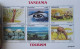 Tanzania 1999, Tourism, Four MNH S/S - Presentation Book - Tansania (1964-...)