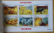 Tanzania 1999, Tourism, Four MNH S/S - Presentation Book - Tansania (1964-...)